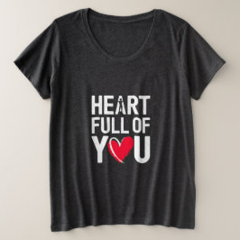 Cheio do coração de você | Camiseta