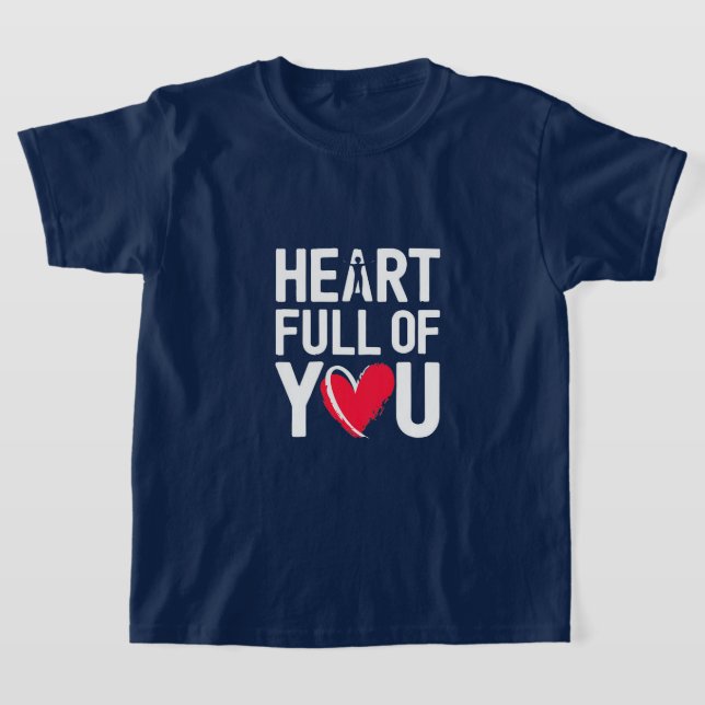 Cheio do coração de você | Camiseta (Postura )