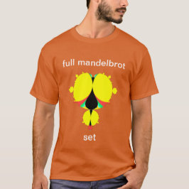 Cheio do mandelbrot do pop do estilo T-Shirt