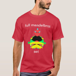 Cheio do mandelbrot set pop-art T-Shirt