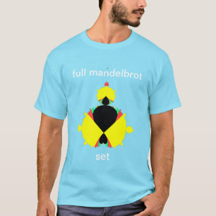 Cheio do mandelbrot set pop-art T-Shirt