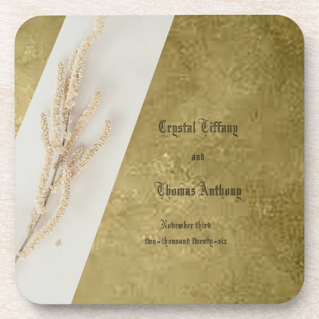 Cheio dos Favores da Porta copos de Casamento da V (Frente)