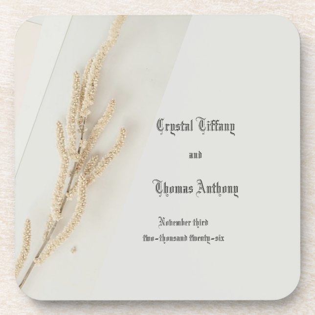 Cheio dos Favores da Porta copos de Casamento da V (Frente)