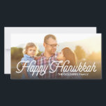 Cheio Foto Script Happy Cartões de fotos Hanukkah<br><div class="desc"></div>