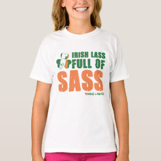 Cheio Irlandês De Sass T-Shirt