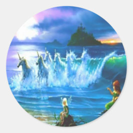 Cheio Oceânico De Autocolantes