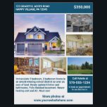 Cheio Página 2 Casa Lateral para Folheto de Venda<br><div class="desc">Quer vender sua casa? Crie um folheto com aparência profissional para anunciar sua lista de casas a possíveis compradores. Este folheto da folha de cheio é de dois lados e está pronto para ser personalizado com todos os detalhes da sua lista. Há locais para 6 fotos de sua casa na...</div>