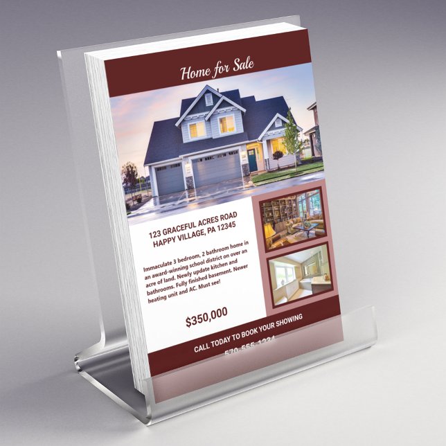 Cheio Página 2 Casa Lateral para Folheto de Venda  (Criador carregado)