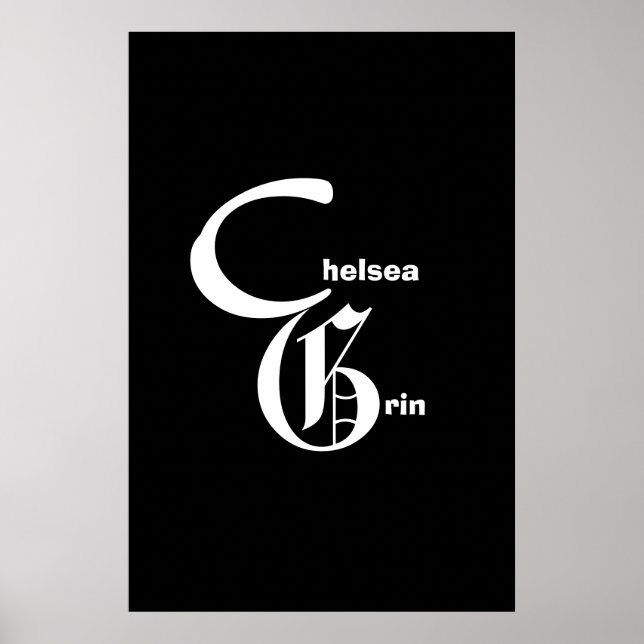 Chelsea Grin Logo Poster (Frente)