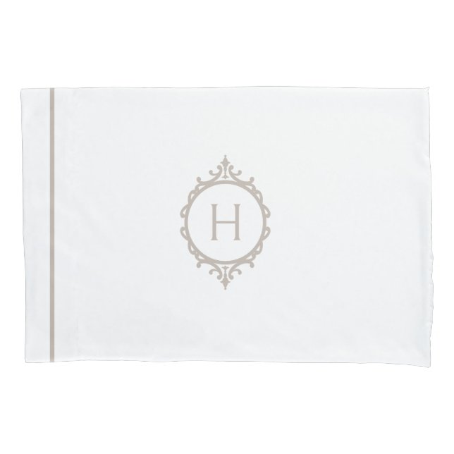 Chelsea Light Taupe e White Monogramas (Frente-Esquerda)