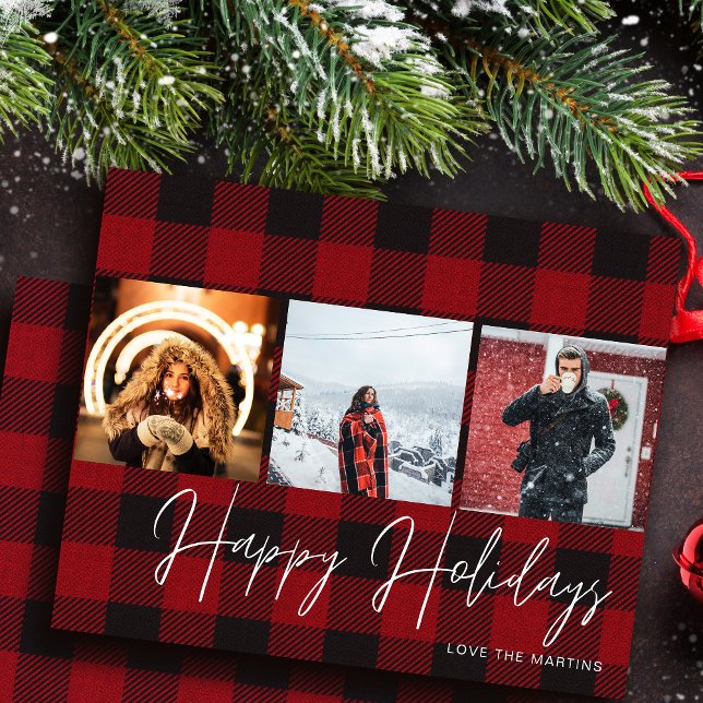 Cheque de Buffalo 3 Feriados Felizes de Fotografia (Criador carregado)