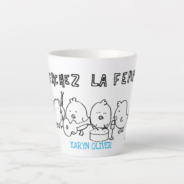 Cherchez la Femme A Caneca (Frente)