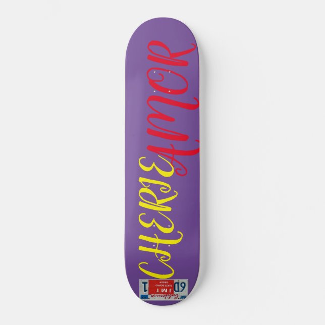 CHERIE AMOR Skateboard /JMT EUA (Frente)