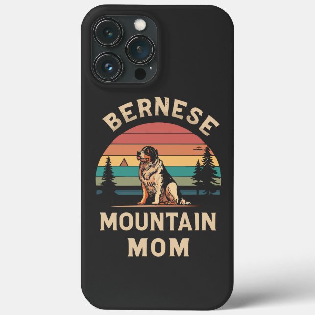 Cherish Your Love: Bernese Mountain Dog Mãe (Verso)