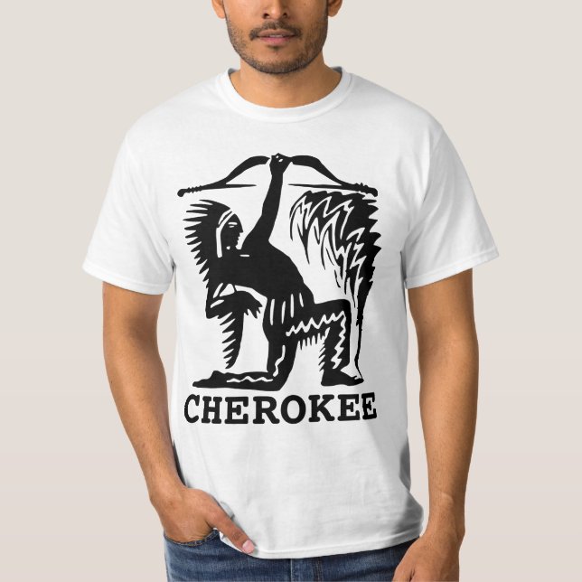 CHEROKEE INDIAN T-SHIRT (Frente)