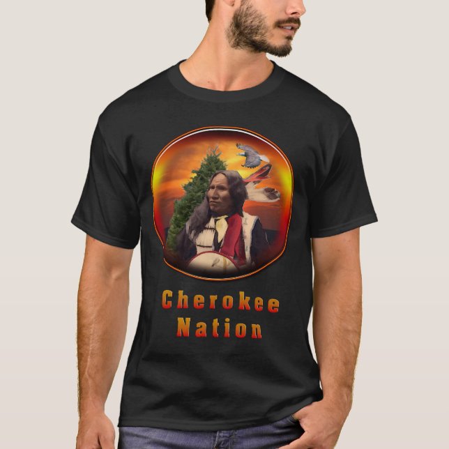 Cherokee indians T-Shirt (Frente)