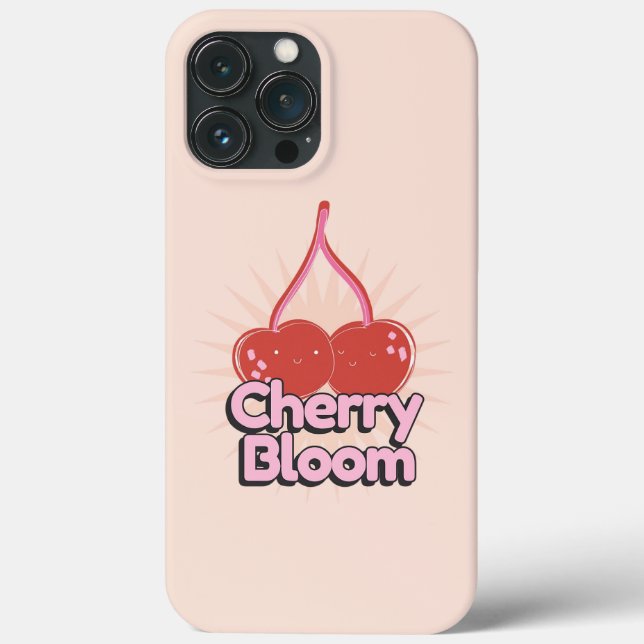 Cherry Bloom Case-Mate iPhone Case (Verso)