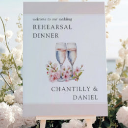 Cherry Blossom Champagne Boas-vindas