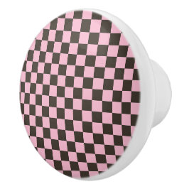 Cherry blossom checkered board pattern