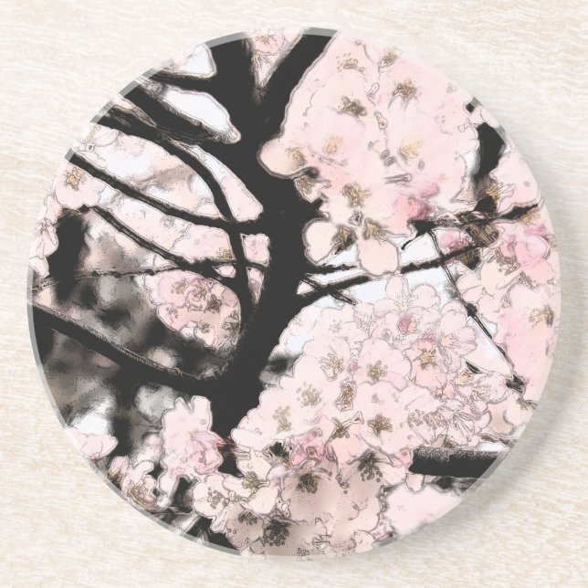 Cherry Blossom - Porta copos editada (Frente)