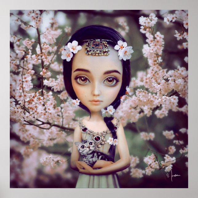 Cherry Blossom Poster (Frente)