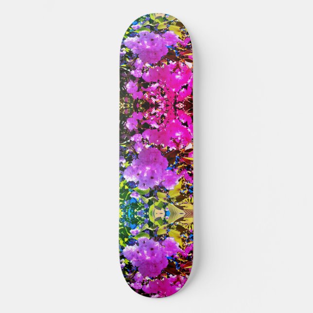 Cherry Blossom Skateboard (Frente)