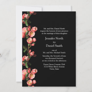 Cherry Blossoms Convites de Casamento Personalizad