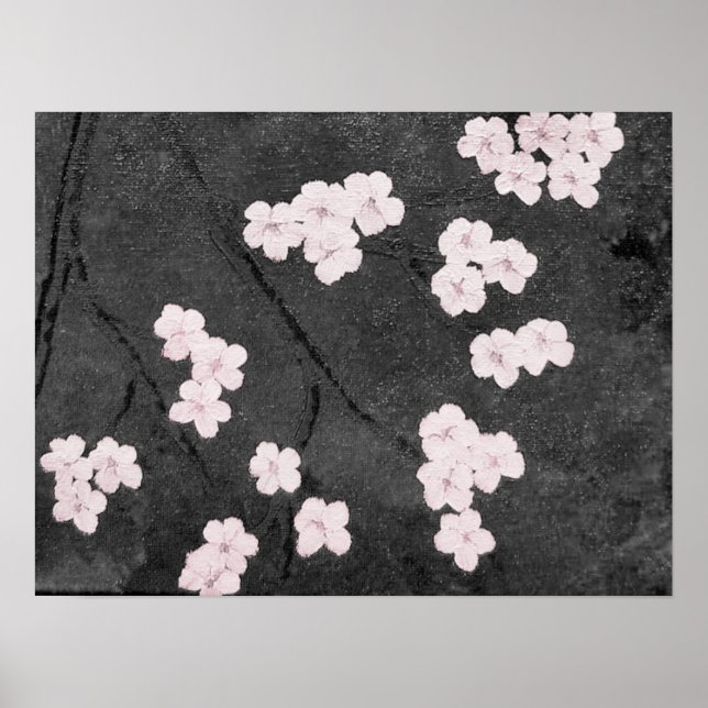 Cherry Blossoms Impressão (Frente)