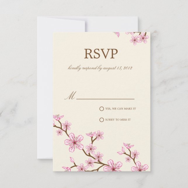 CHERRY BLOSSOMS | RSVP (Frente)