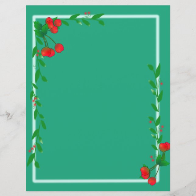 Cherry Cottage Stationery (Frente)