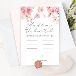 Cherry floresceu Quantos anos a noiva tinha para s