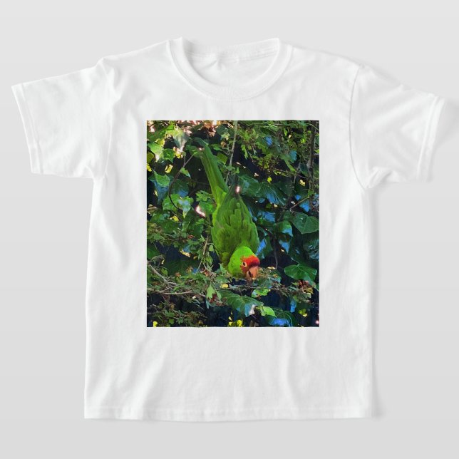 Cherry Headed Conure #1 T-shirt (Postura )