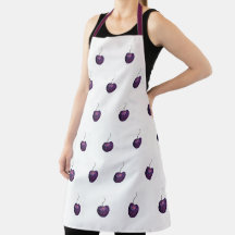 Cherry Impressão Apron