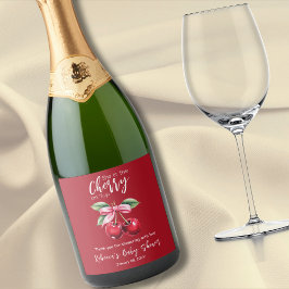 Cherry Vermelho no Chá de fraldas do Arco Rosa Coq