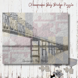 Chesapeake Bay Bridge Maryland Quebra-cabeça