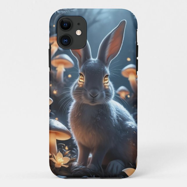 Cheshire Bunny | Missionário | Capa para Celular (Verso)