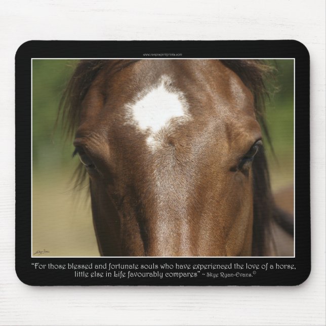 Chestnut Horse Mousepad (Frente)