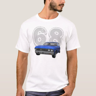 Chevelle 1968 SS: Revestimento azul: T-shirt