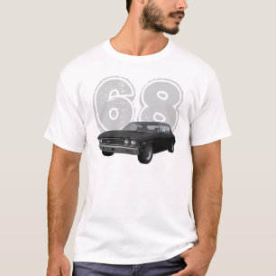 Chevelle 1968 SS: Revestimento preto: T-shirt
