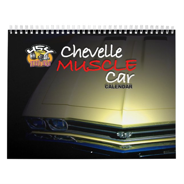 Chevelle Muscle Car Calendário (Capa)