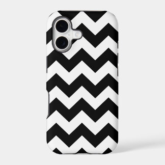 Chevron branco preto listra a caixa do iPhone 5