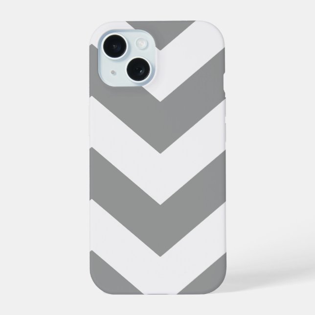 Chevron Cinza Grosseiro (Verso)