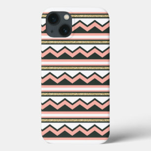 Chevron Dourado Ultra Chic Samsung Galaxy Nota 4 C