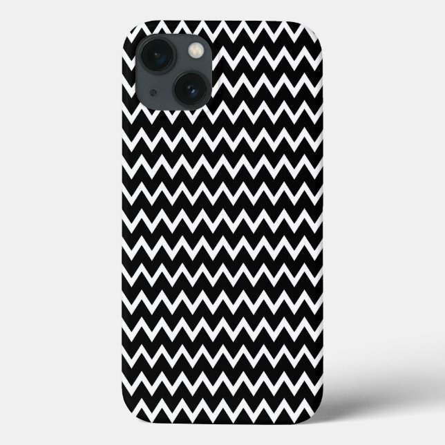 Chevron Preto E Branco (Verso)