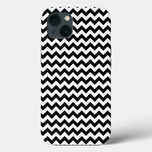 Chevron Zig Zag preto e branco