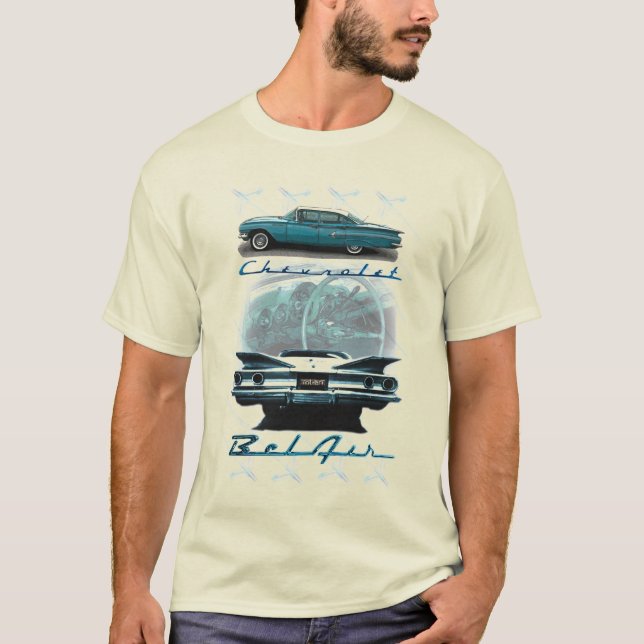 Chevy Bel Air de 1960 camiseta (Frente)