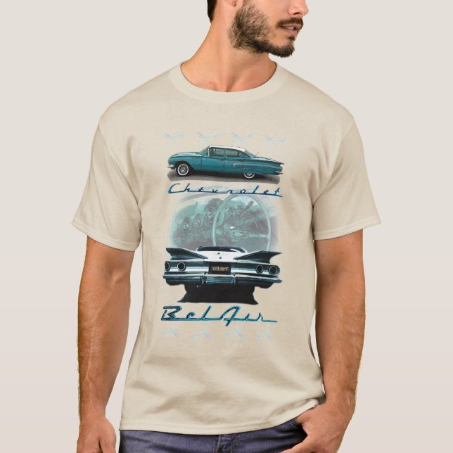 Chevy Bel Air de 1960 camiseta (Frente)