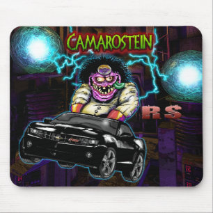 Chevy preto Camaro RS Mousepad