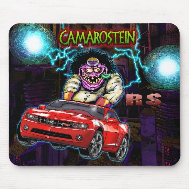 Chevy vermelho Camao RS Mousepad (Frente)