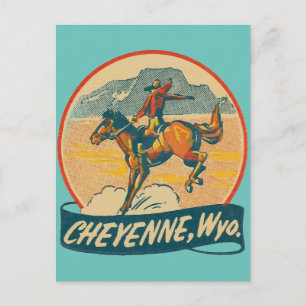 Cheyenne, cartão postal Wyoming
